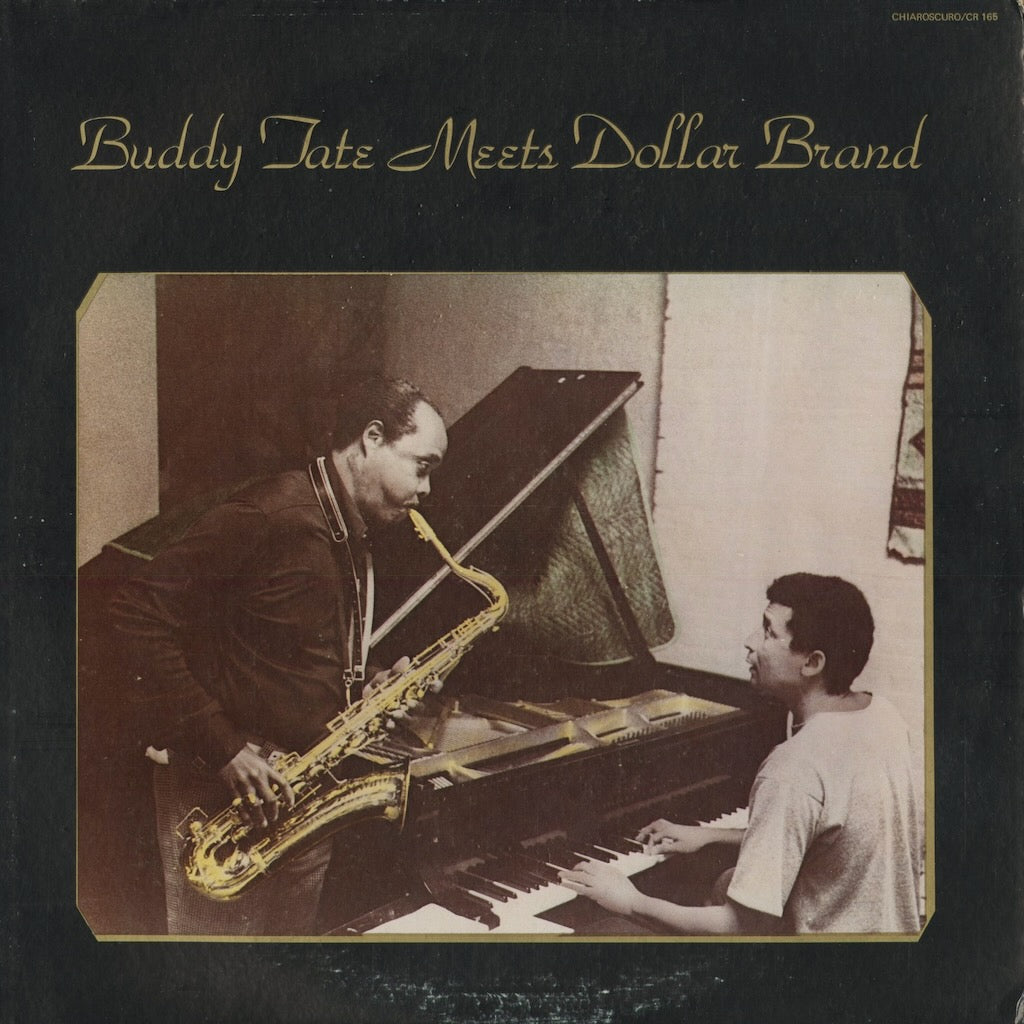 Buddy Tate, Dollar Brand - Buddy Tate Meets Dollar Brand (CR-165) 1977 US Chiaroscuro｜中古LP