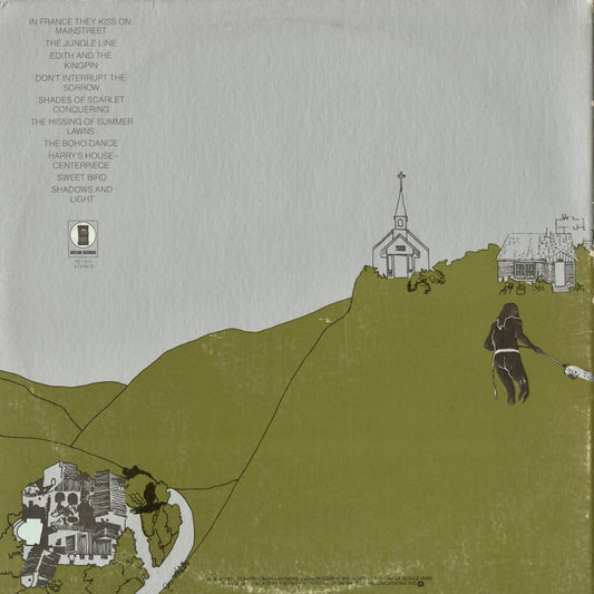 Joni Mitchell - The Hissing Of Summer Lawns (7E-1051) 1975 US Asylum｜中古LP
