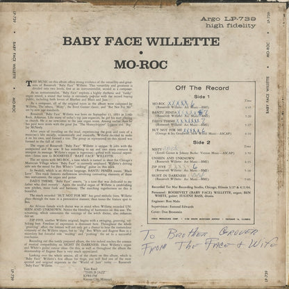 Baby Face Willette / ベイビー・フェイス・ウィレット / Mo' Rock (DJLP-739)