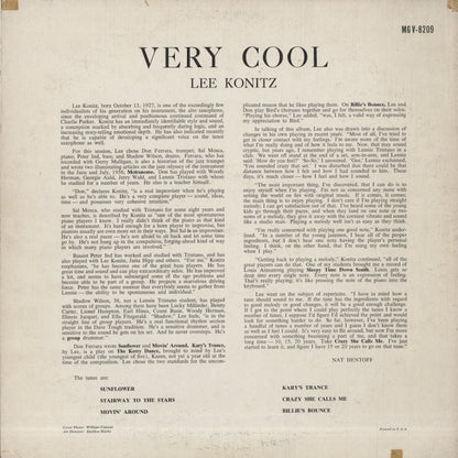 Lee Konitz / リー・コニッツ / Very Cool (MG V-8209)