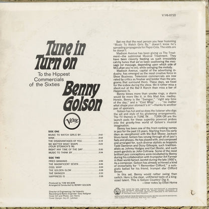 Benny Golson - Tune In Turn On (V6-8710) 1967 US Verve｜中古LP