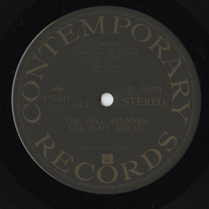 The Poll Winners - Straight Ahead (P-7641) LP 1975 JPN Contemporary｜中古LP