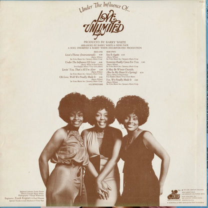 Love Unlimited - Under The Influence Of (T-414) 1973 US 20th Century｜中古LP