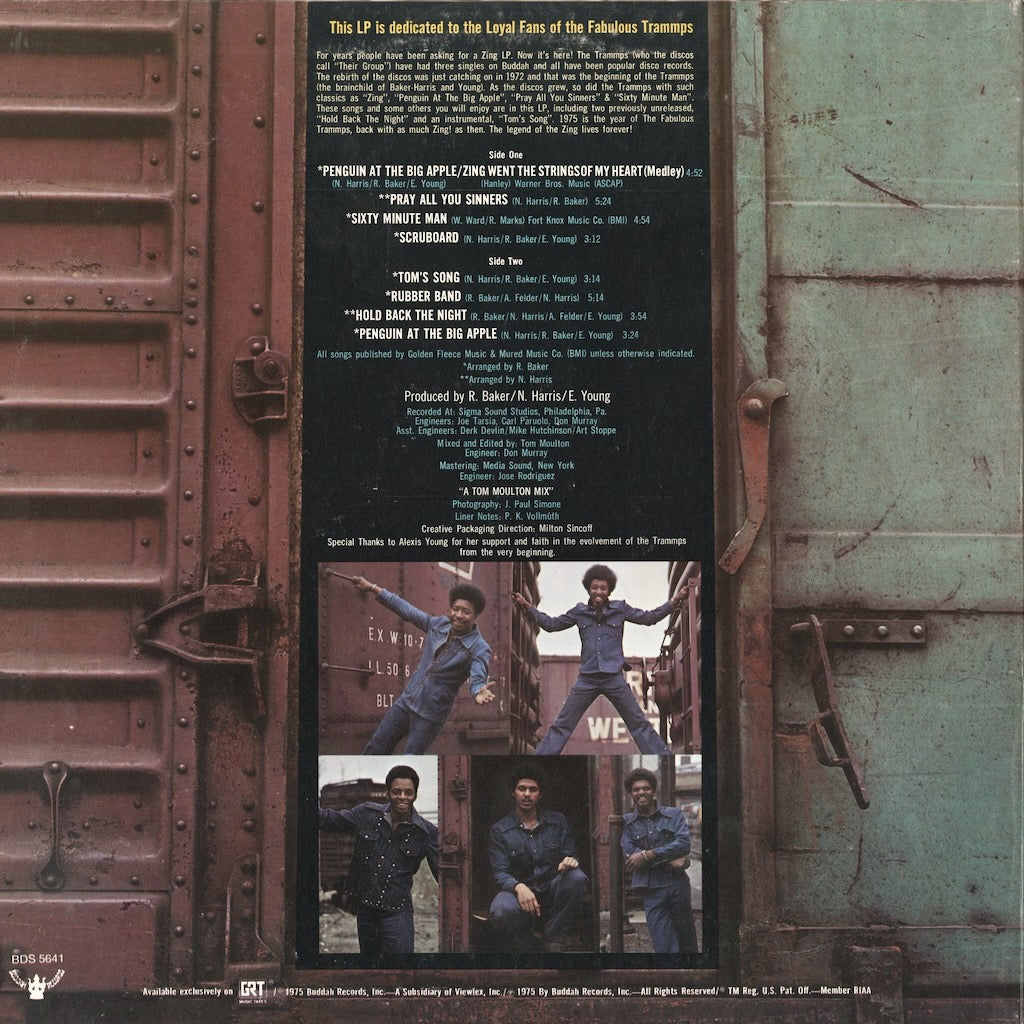 Trammps – The Legendary Zing Album (BDS 5641) LP 1975 US Buddah | 中古LP
