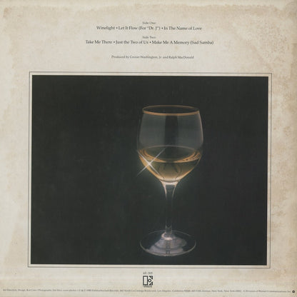 Grover Washington Jr. / グローヴァー・ワシントン・ジュニア / Winelight (P-10974E)