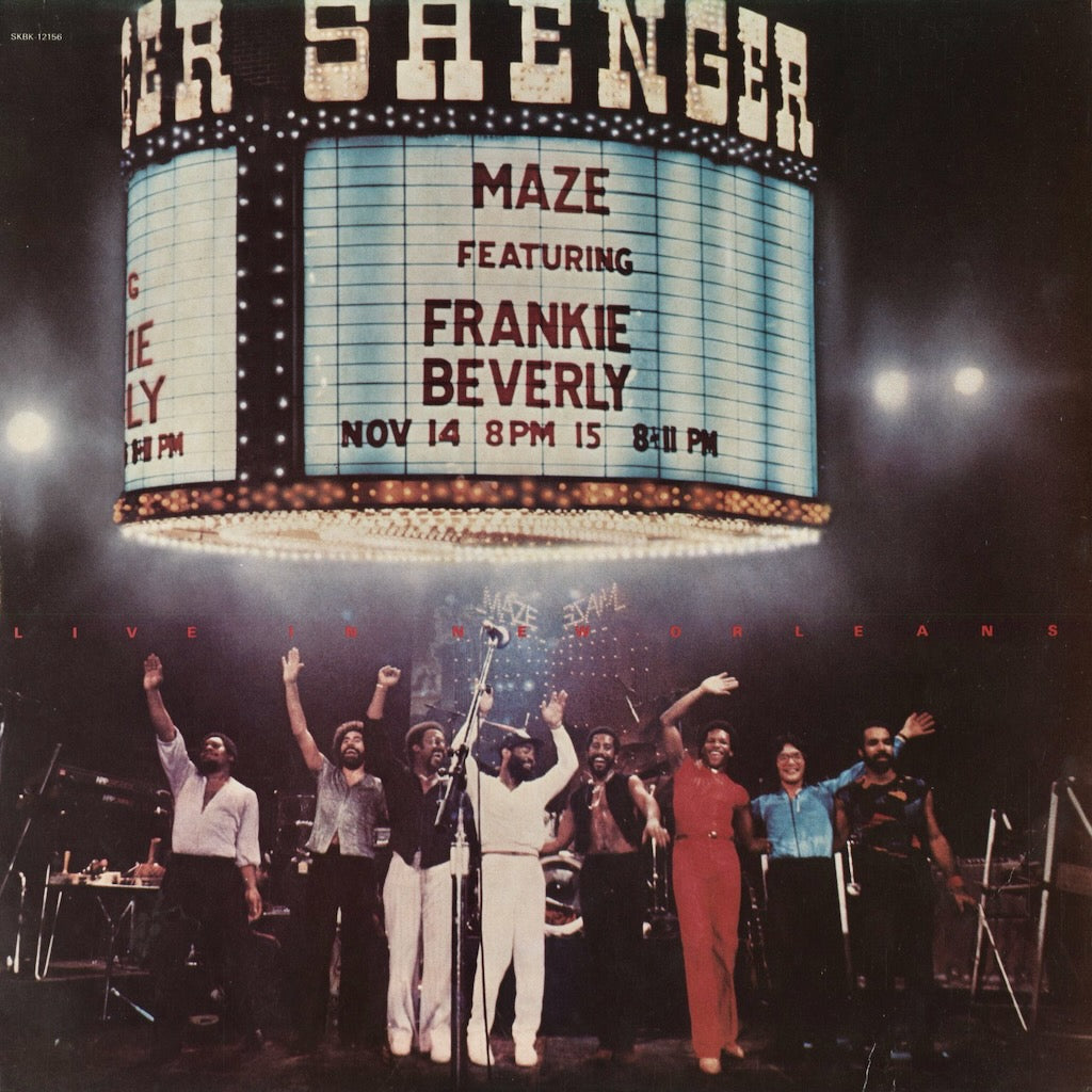 Maze - Live In New Orleans (SKBK-12156) 1981 US Capitol｜中古LP