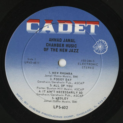 Ahmad Jamal / アーマッド・ジャマル / Chamber Music Of The New Jazz (LPS-602)