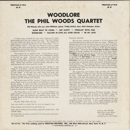 Phil Woods / フィル・ウッズ / Woodlore (SMJ-6515M) MONO