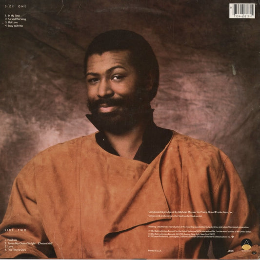 Teddy Pendergrass - Love Language (60317-1) 1984 US Asylum｜中古LP