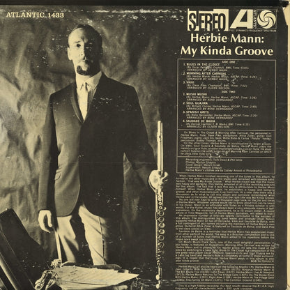 Herbie Mann – My Kinda Groove (1433) LP 1965 US Atlantic | 中古LP