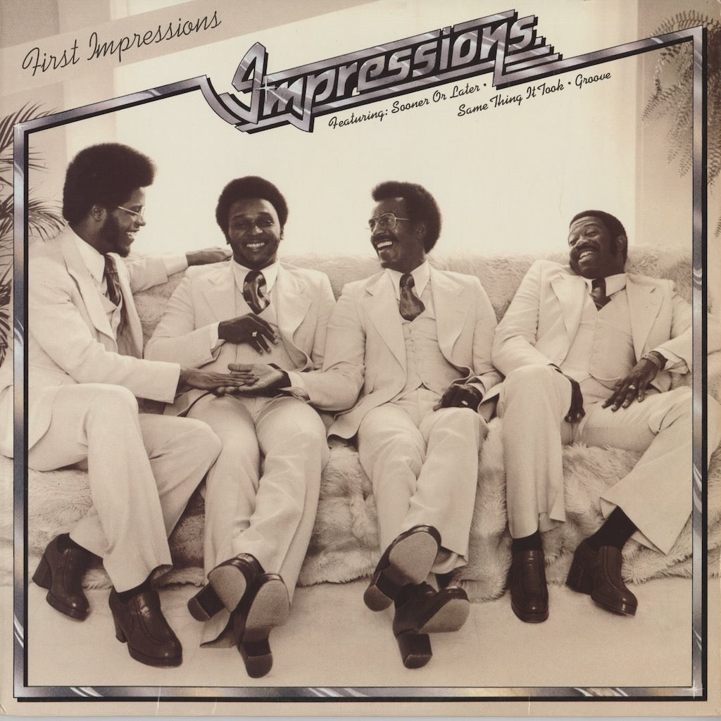Impressions - First Impressions (CU 5003) 1975 US Curtom｜中古LP　インプレッションズ