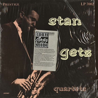 Stan Getz / スタン・ゲッツ / Stan Getz Quartets (OJC-121)