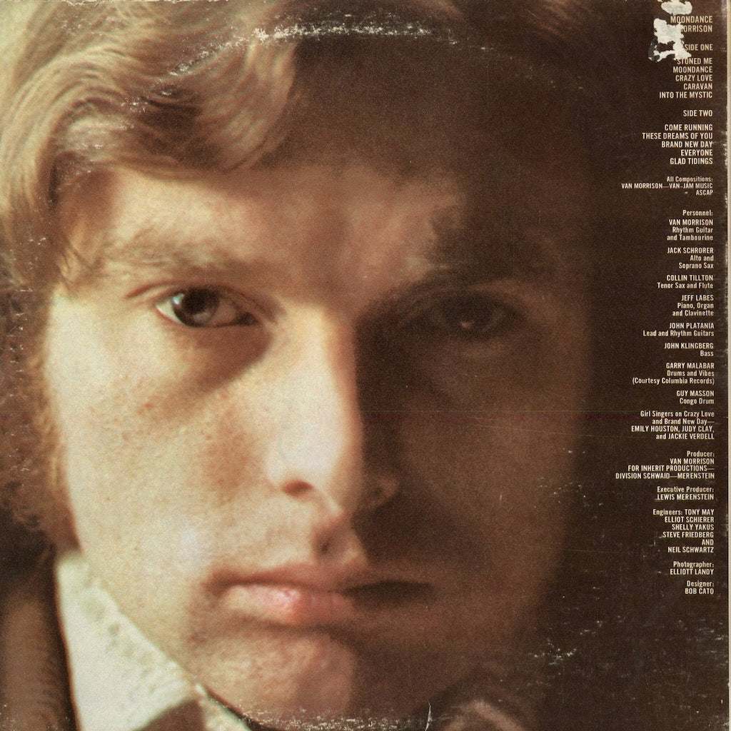 Van Morrison - Moondance (WS 1835) 1970 US Warner Bros.｜中古LP
