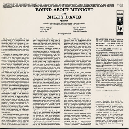 Miles Davis - 'Round About Midnight (PC 8649) 1975 US Columbia｜中古LP