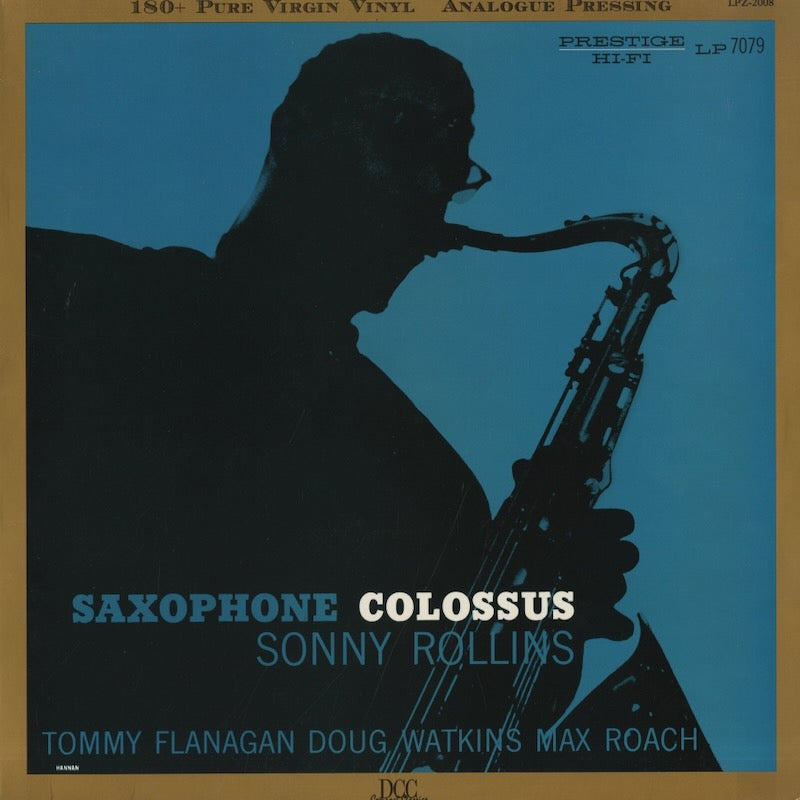 Sonny Rollins / ソニー・ロリンズ / Saxophone Colossus (LPZ-2008) 1995 JPN DCC Pressing