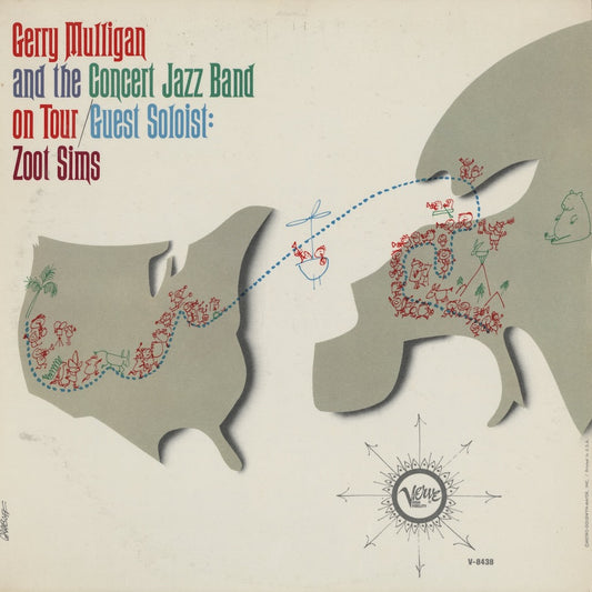 Gerry Mulligan - And The Concert Jazz Band On Tour (V-8438) Verve