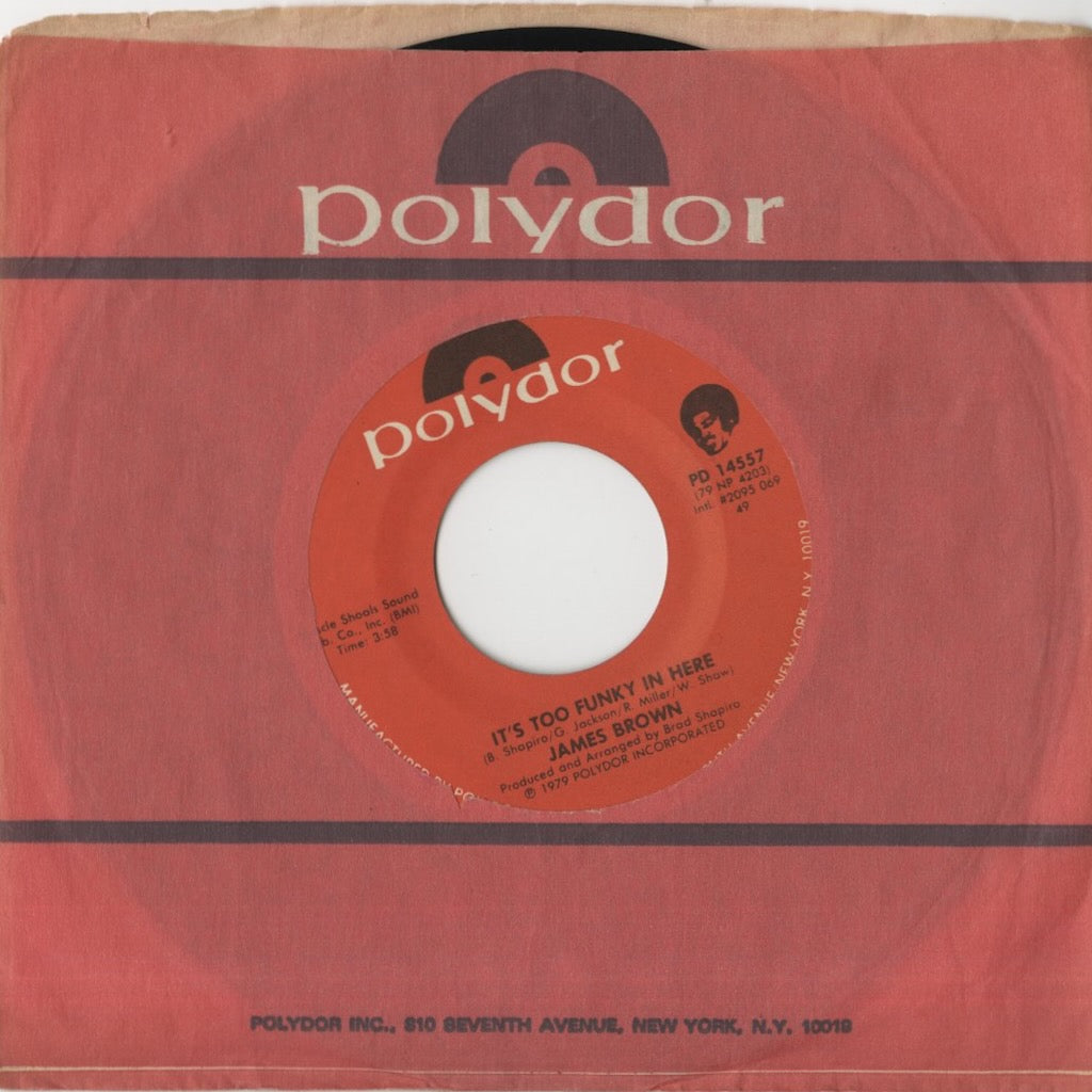 James Brown / ジェイムス・ブラウン / It's Too Funky In Here / Are We Really Dancing -7 (PD 14557)