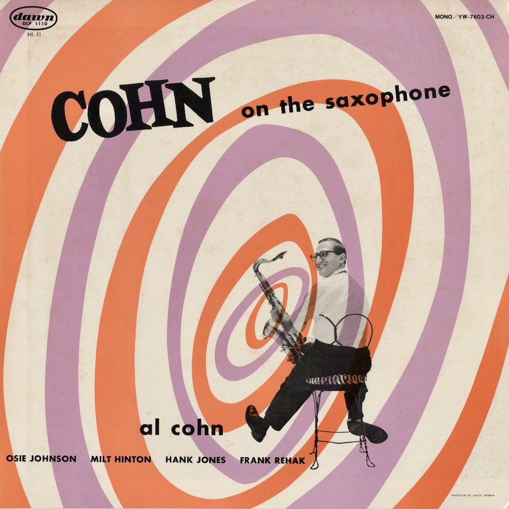 Al Cohn Cohn On The Saxophone YW-7603-CH LP 1977 Japan Dawn