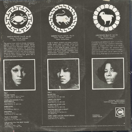 Martha Reeves & The Vandellas - Black Magic (G 958L) LP 1972 US Gordy｜中古LP 未開封シールド