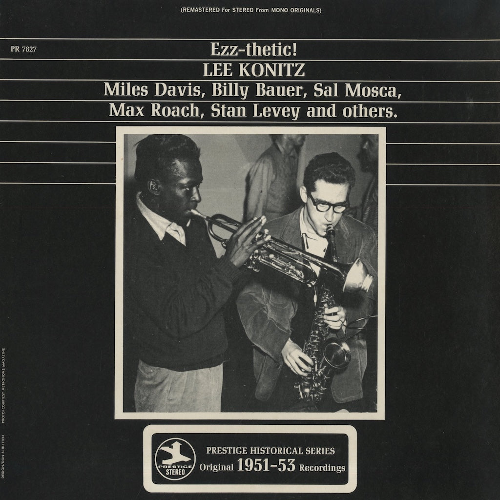 Lee Konitz / リー・コニッツ / Ezz-thetic! (PRT-7827)