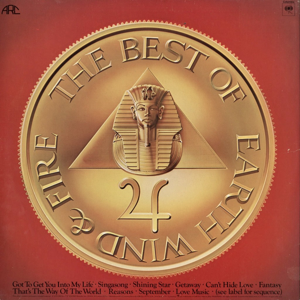Earth Wind & Fire - The Best Of Earth Wind & Fire Vol.1 (FC 35647) 1978 US ARC｜中古LP