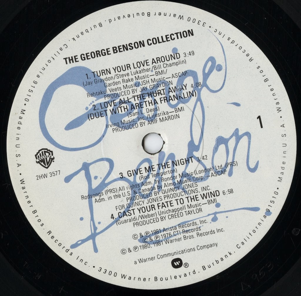George Benson - The George Benson Collection (2HW 3577) 1981 US Warner Bros.｜中古LP