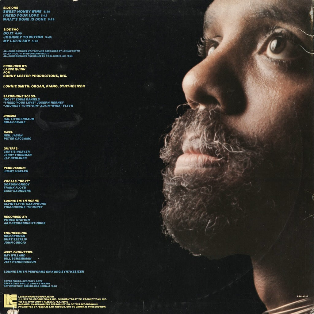 Lonnie Smith - Gotcha' (LRC 9323) 1978 US LRC｜中古LP