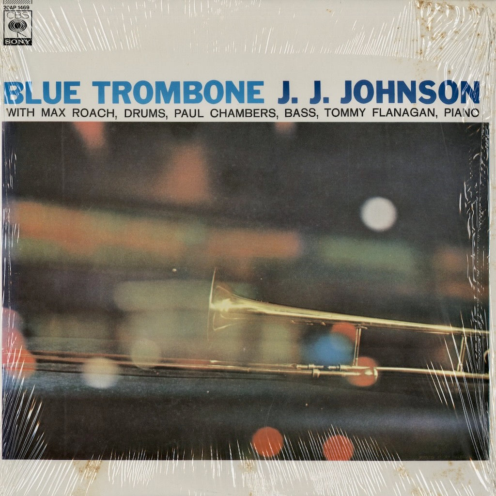 J.J. Johnson - Blue Trombone (20AP 1469) 1979 JPN CBS/Sony｜中古LP