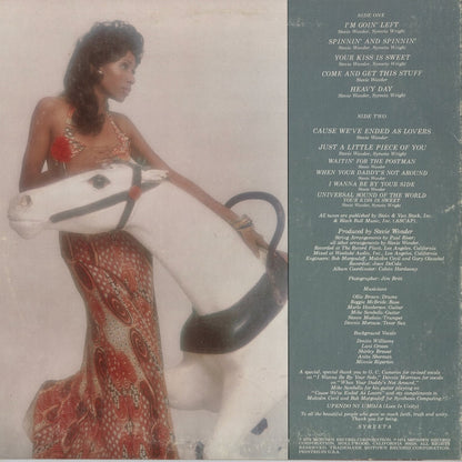 Syreeta - Stevie Wonder Presents Syreeta (M6-808S1) 1974 US Motown｜中古LP
