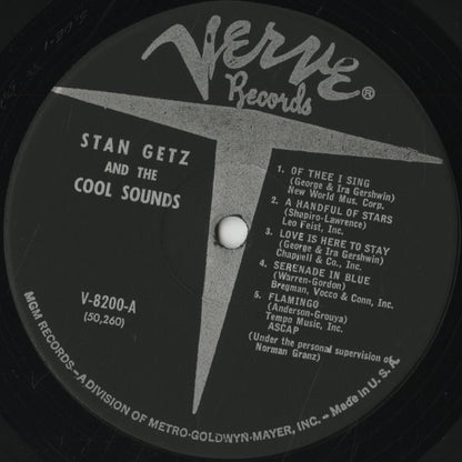 Stan Getz / スタン・ゲッツ / And The "Cool" Sounds (V-8200)