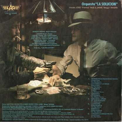 Orquesta La Solucion - La Solucion (LADS-342) LP 1980 US LAD｜中古LP