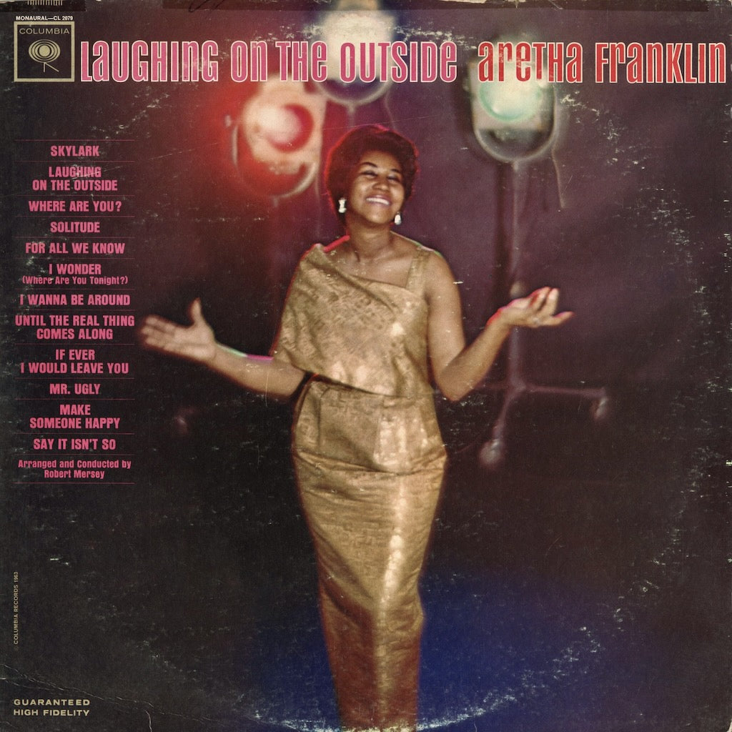 Aretha Franklin / アレサ・フランクリン / Laughing On The Outside (CL 2079) USオリジナル MONO盤