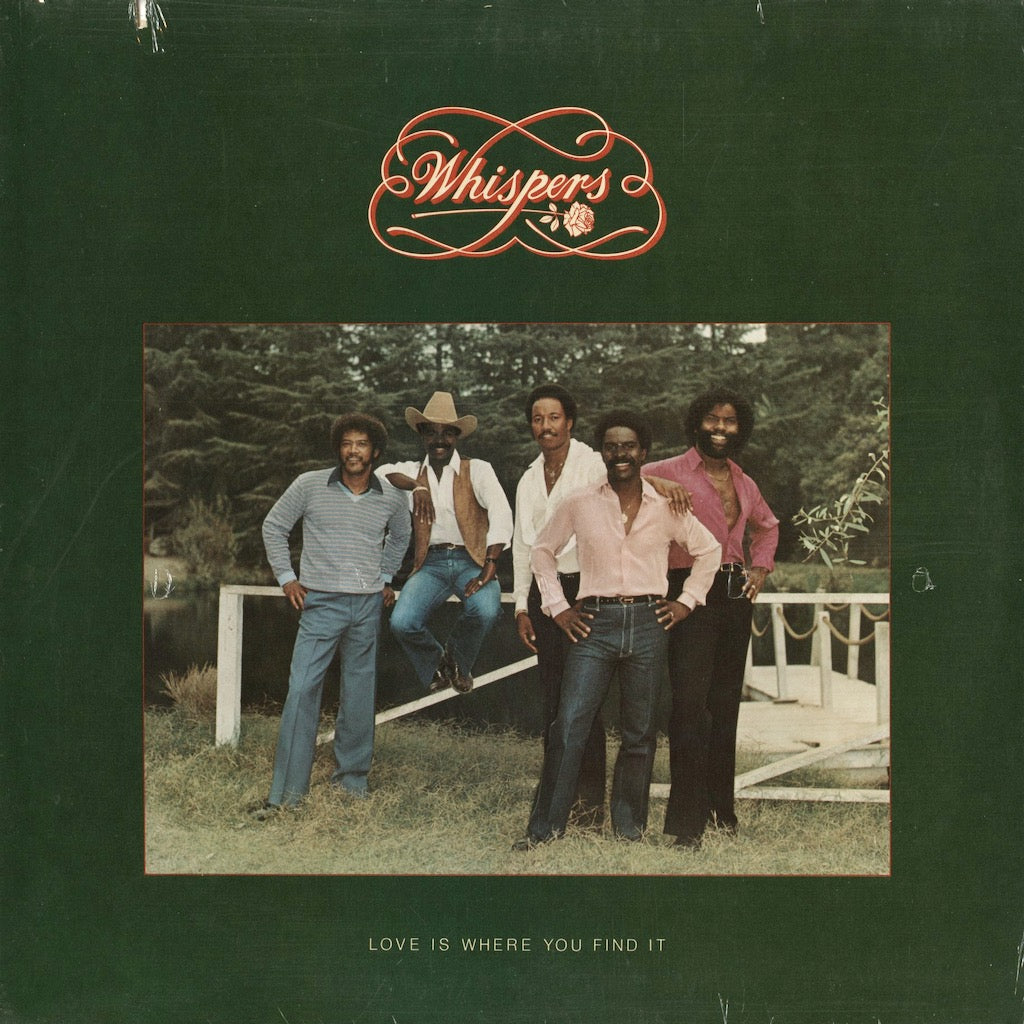 Whispers Love Is Where You Find It S-27 LP 1981 USA Solar
