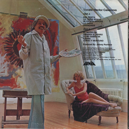 Pacheco - The Artist (JM 00503) LP 1977 US Fania｜中古LP