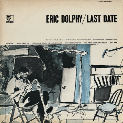 Eric Dolphy Last Date LS-86013 LP 1973 USA Limelight
