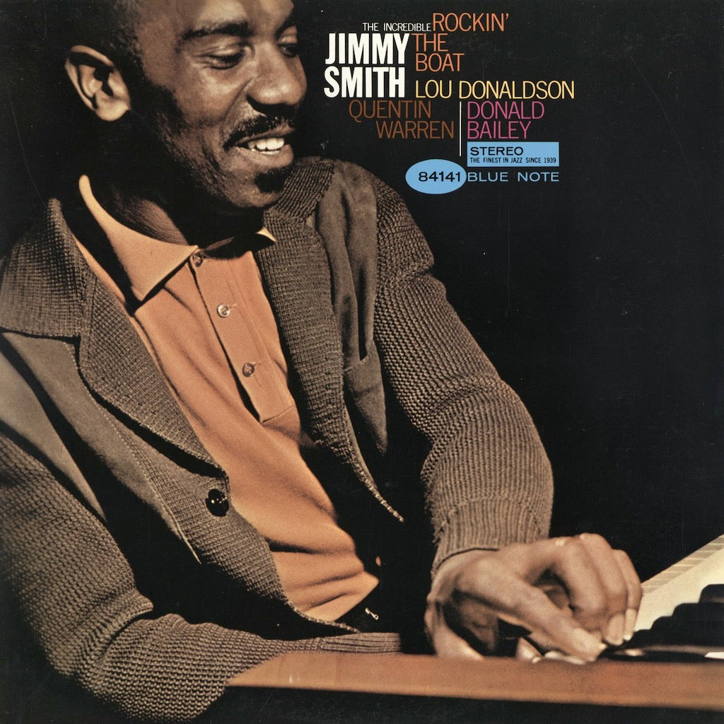 Jimmy Smith - Rockin' The Boat (BN 4141) 1993 JPN Blue Note - 東芝EMI｜中古LP