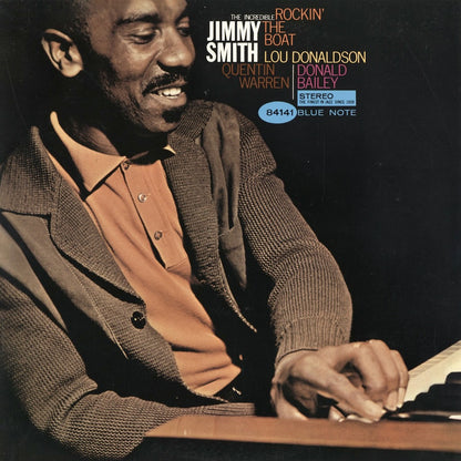 Jimmy Smith - Rockin' The Boat (BN 4141) 1993 JPN Blue Note - 東芝EMI｜中古LP
