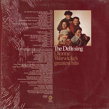 The Dells / デルズ / The Dells Sing Dionne Warwicke's Greatest Hits (CA 50017)