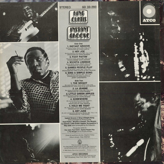 King Curtis - Instant Groove (SD 33-293) 1969 US ATCO｜中古LP