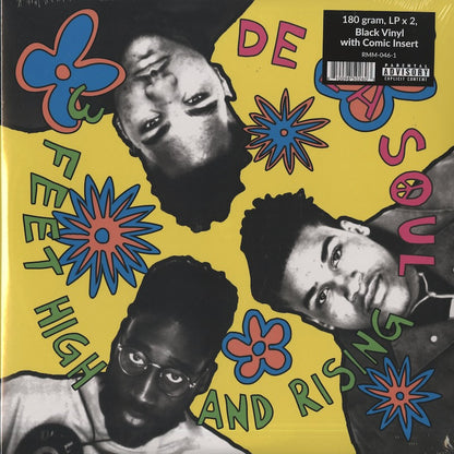 De La Soul / デ・ラ・ソウル / 3 Feet High And Rising - 2LP (RMM-046-1)
