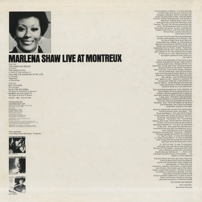 Marlena Shaw / マリーナ・ショウ / Live At Montreux (GP-3152)