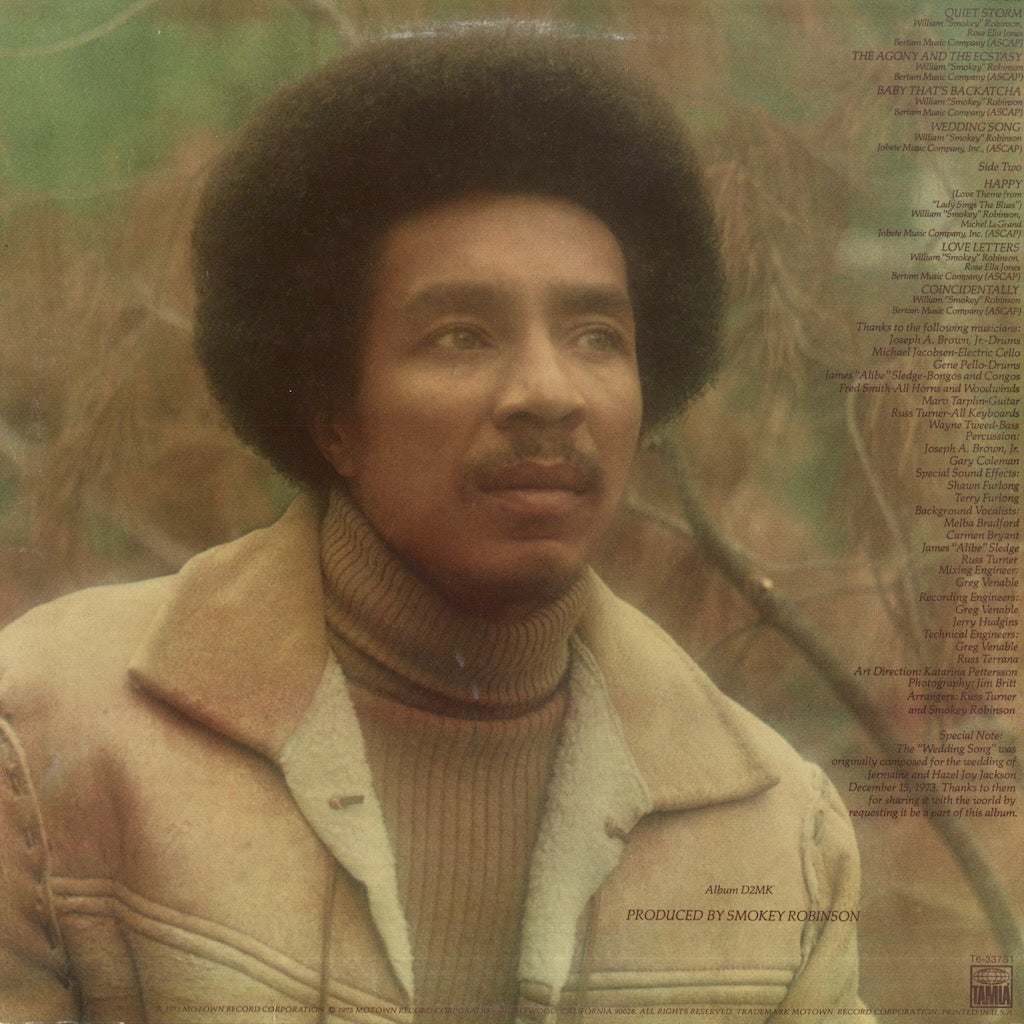 Smokey Robinson / スモーキー・ロビンソン / A Quiet Storm (T6-337S1)