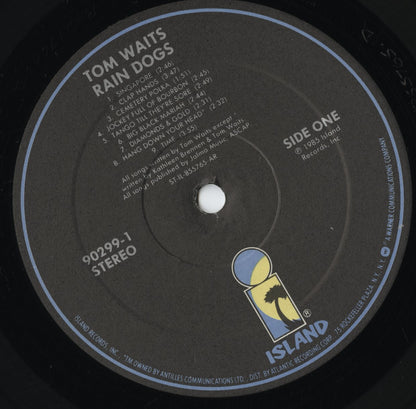Tom Waits - Rain Dogs (90299-1) LP 1985 US Island｜中古LP