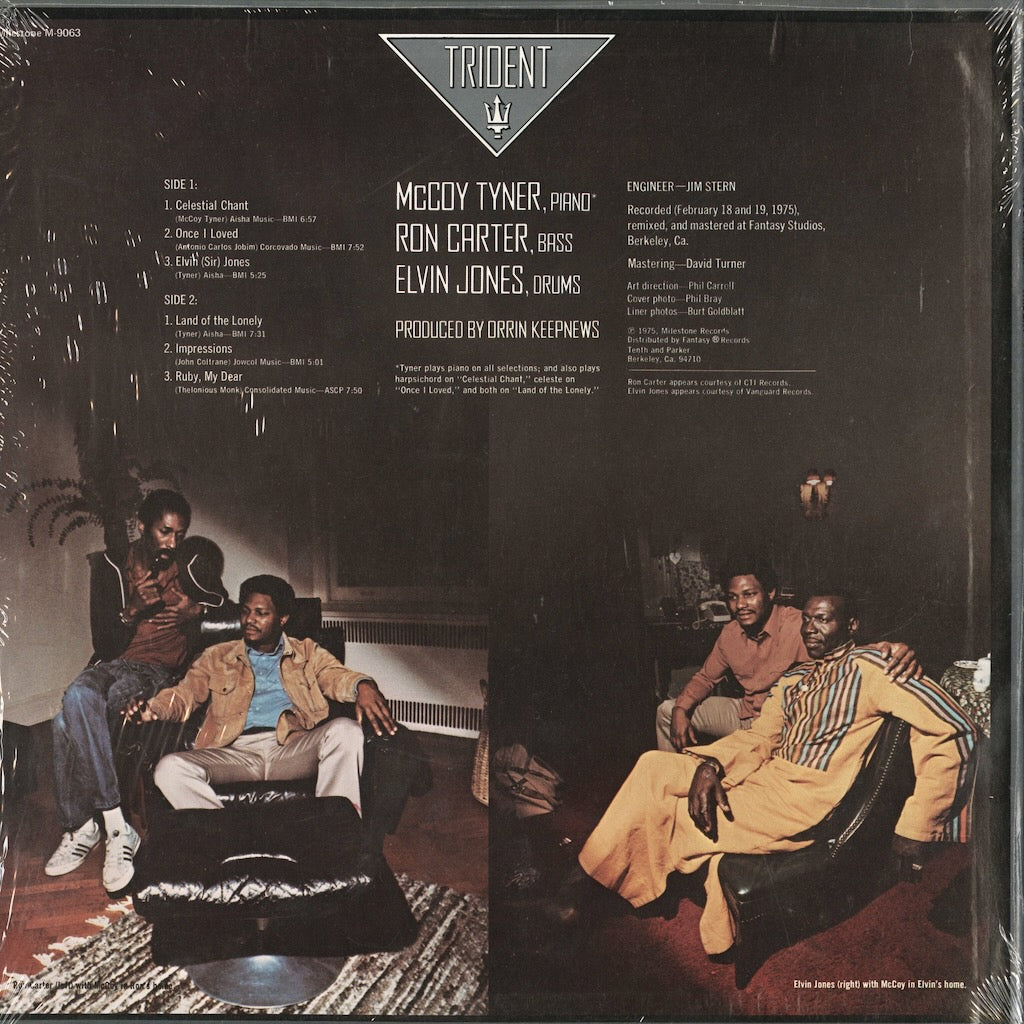 McCoy Tyner – Trident (M-9063) LP 1975 US Milestone｜中古LP