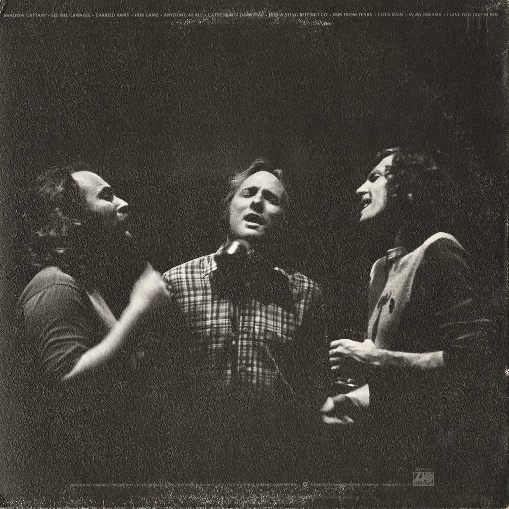 Crosby, Stills & Nash - CSN (SD 19104) 1977 US Atlantic｜中古LP