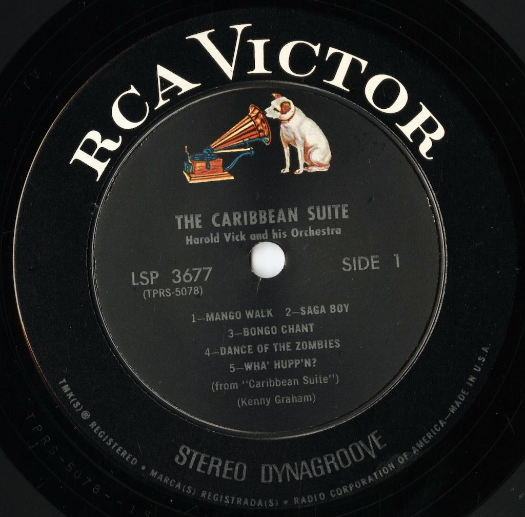 Harold Vick - The Caribbean Suite (LSP 3677) 1967 US RCA｜中古LP