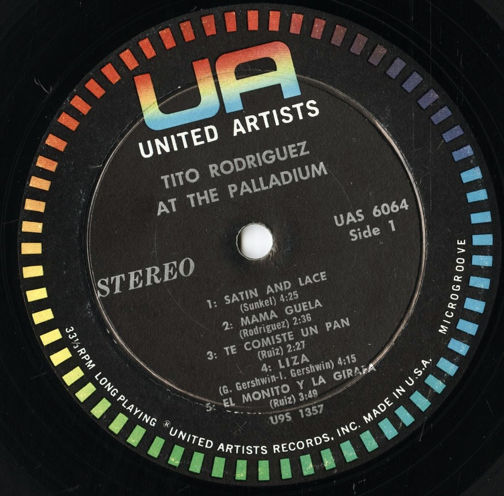 Tito Rodriguez / ティト・ロドリゲス / At The Palladium (UAS 6064)