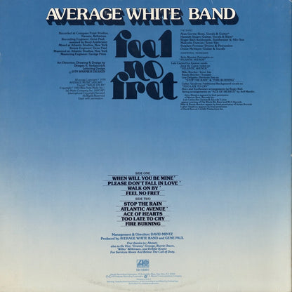 Average White Band / アヴェレージ・ホワイト・バンド / Feel No Fret (SD 19027)