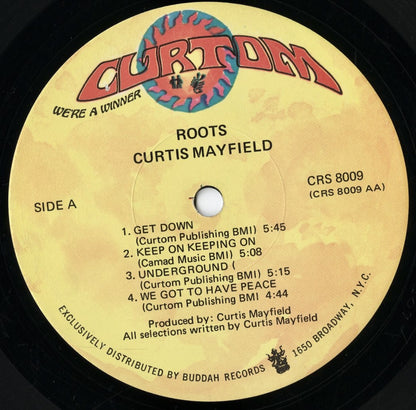 Curtis Mayfield / カーティス・メイフィールド / Roots (CRS 8009)