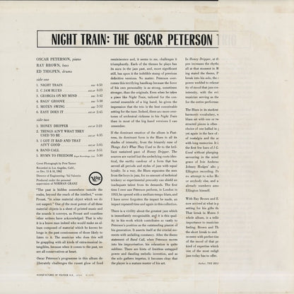 Oscar Peterson Trio / オスカー・ピーターソン / Night Train (MV 2063)